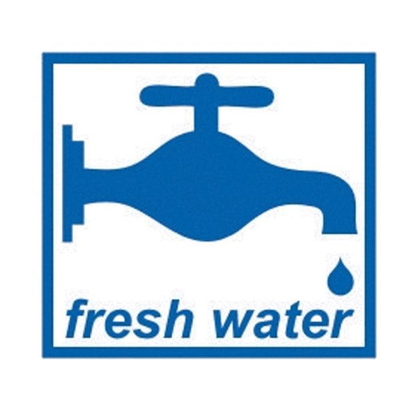 Water Connection Stickers Caravan Mains Water Connection | Towsure