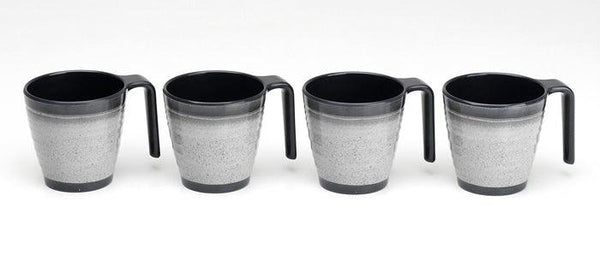 Granite Melamine Mug Set - Pack of 4 - Towsure