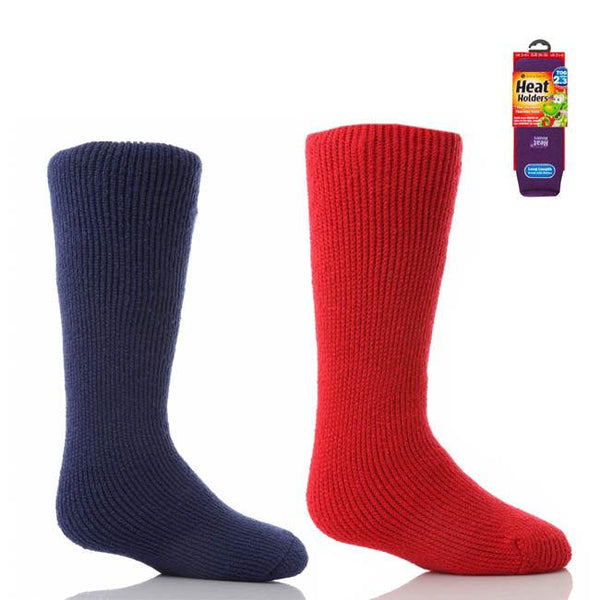 Heat Holders Young Kids Socks - Age 3-8 Years Assorted Colours - Towsure