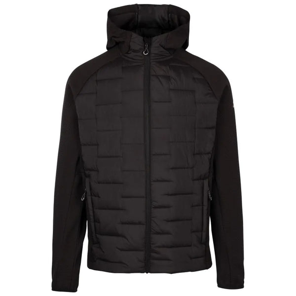 Trespass Mens Hybrid Jacket Heber - Black