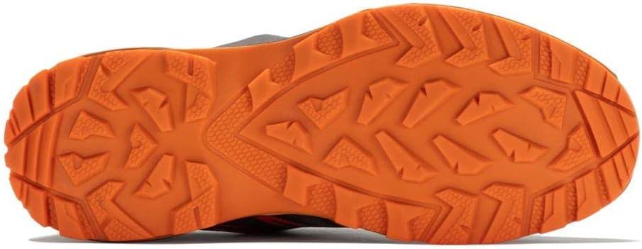 Hi-Tec Men's Flame Lite Waterproof Walking Shoes - Black / Orange - Towsure