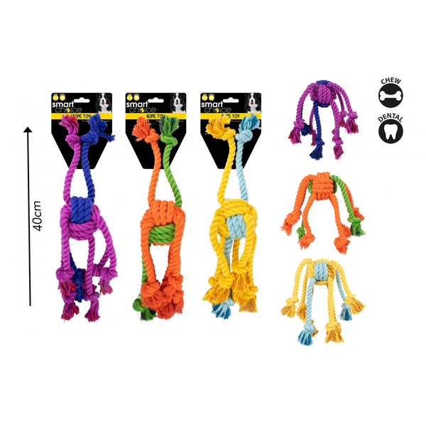 Dog Spider Rope Tug Toy