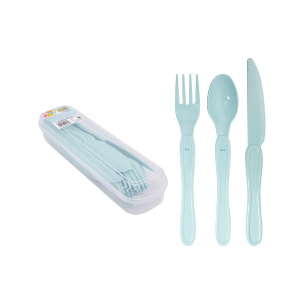 Cutlery Set With Case - 12 Piece