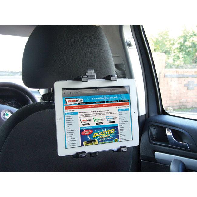 iPad/Tablet Holder - Universal Headrest Mount Fit - Towsure