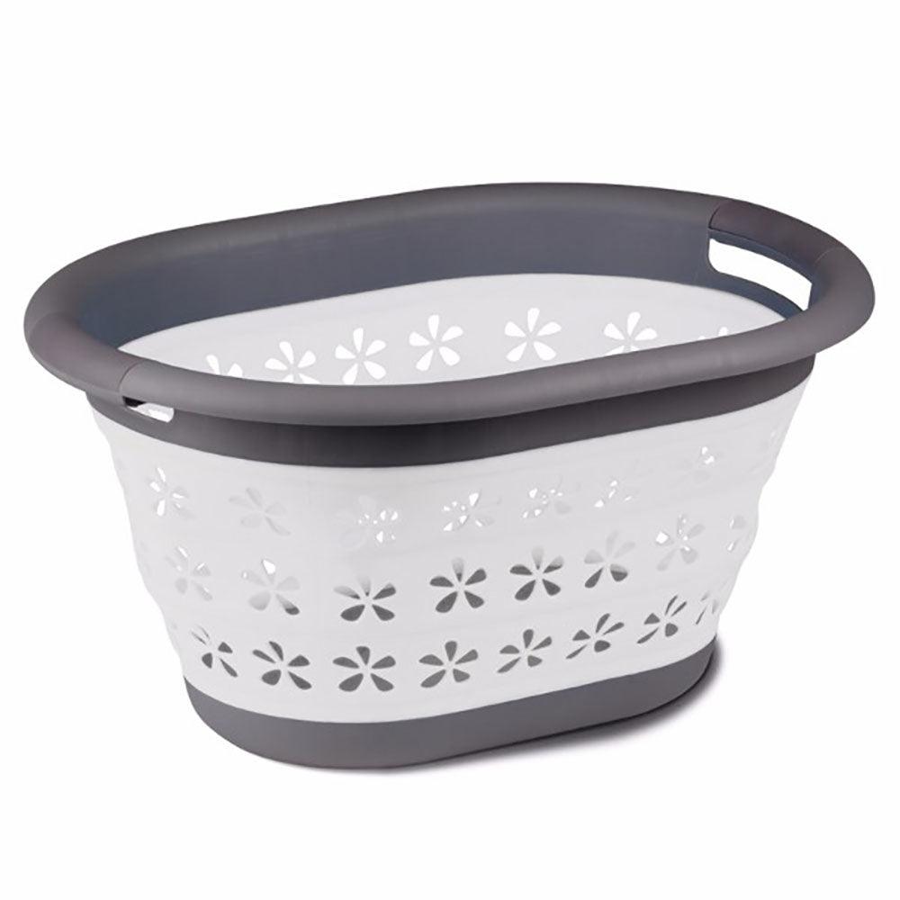 Kampa Collapsible Laundry Basket - Grey - Towsure