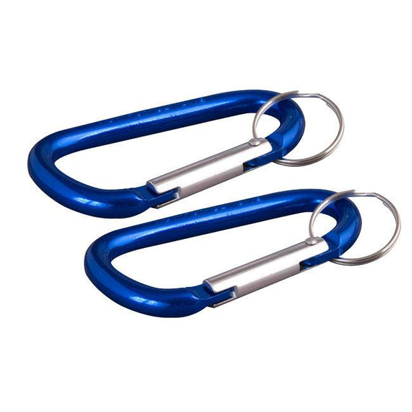 Karabiner Clips - Assorted Colours - Pack Of 2 - Towsure