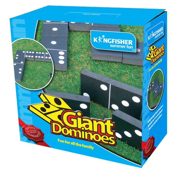 Kingfisher Giant Dominoes Garden Game - Towsure