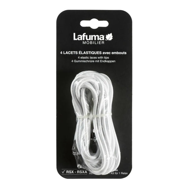 Lafuma RSX Elastic Cords - White - Set of 4
