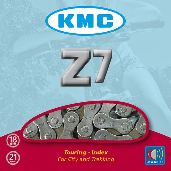 KMC Z7 6/7-Speed Cycle Chain - 1/2" x 3/32" x 116 - Towsure