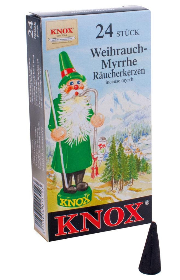 Knox Incense Cones - Pack of 24 - Towsure