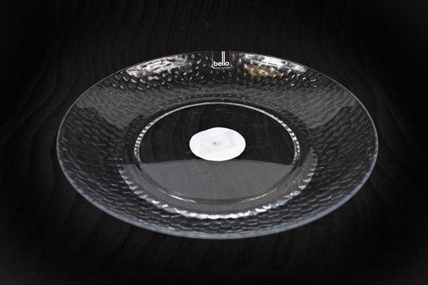 Large Clear Dimple Plastic Plate - Towsure