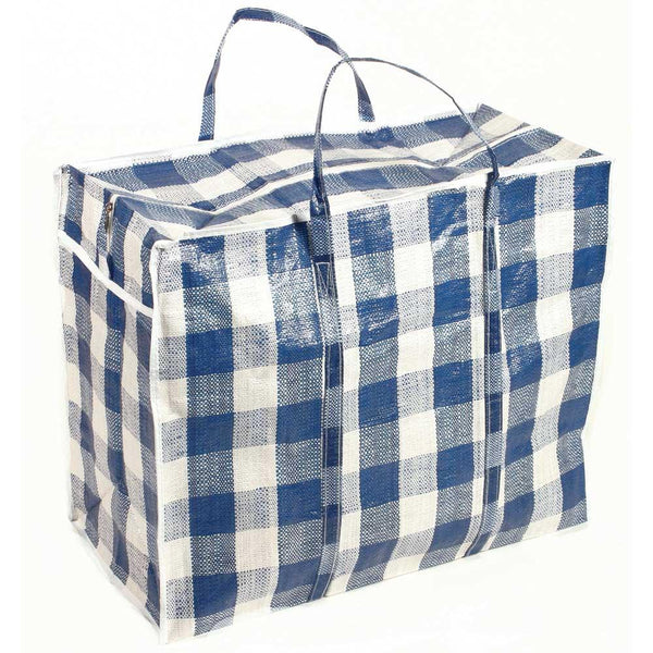 Large Shopper Bag - Check Pattern - Towsure