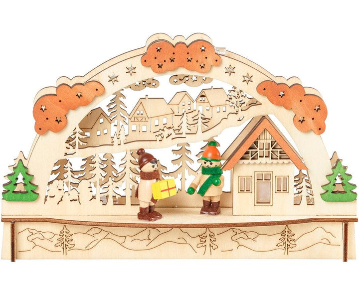 LED Christmas Light Arch - Winter Children - Towsure