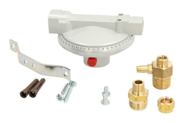LPG Caravan Gas Regulator Kit - 10mm Outlet - Towsure