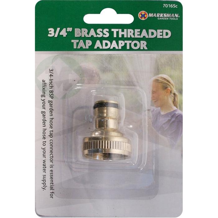Marksman 3/4" Brass Threaded Tap Adaptor
