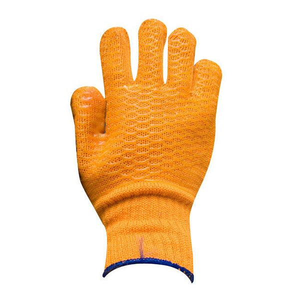 Marksman Gloves - Criss Cross Gripper Yellow - Pair