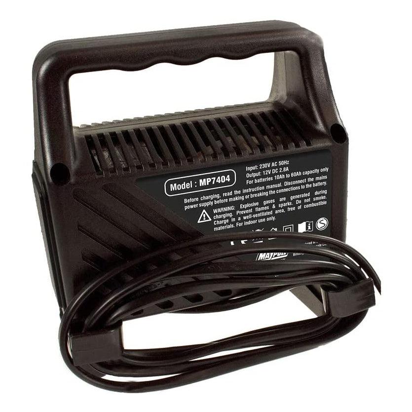 Maypole 12 Volt 4 Amp Battery Charger - Towsure