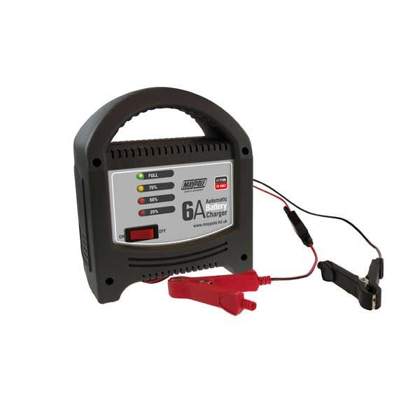 Maypole 6A 12V LED Automatic Battery Charger - Towsure