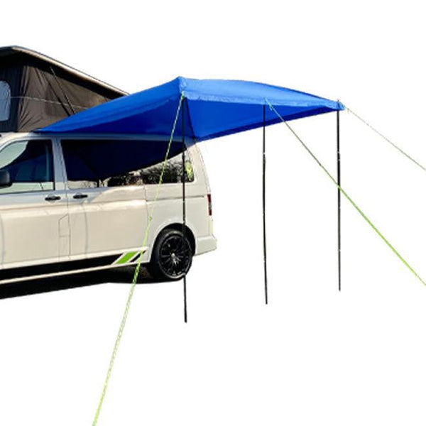 Maypole Campervan and Caravan Sun Canopy - Blue