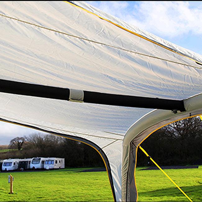 Maypole Stratford Caravan Sun Canopy High- 235-250cm - Towsure