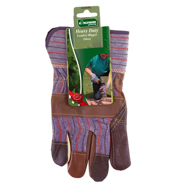 Men's Heavy Duty Leather Palm Rigger Gloves - Towsure
