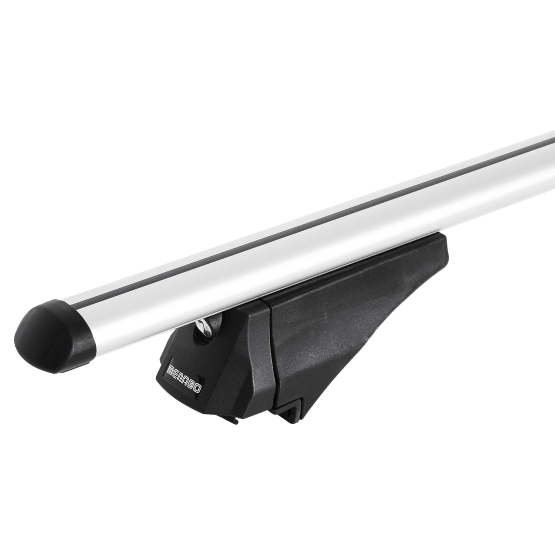 Menabo Tiger 120cm Roof Rail Bars - Silver - Towsure