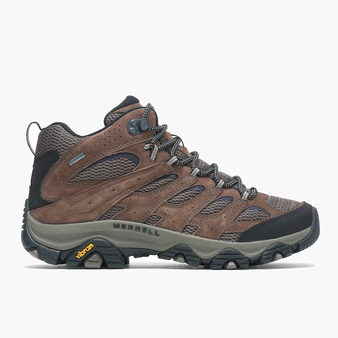 Merrell Men's Moab 3 Mid GORE-TEX® Walking Boots - Colour Bracken - Towsure