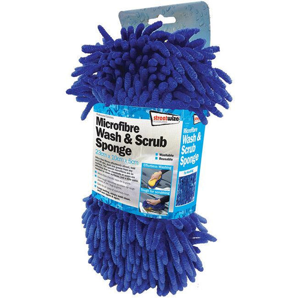 Microfibre Wash and Scrub Sponge - Towsure