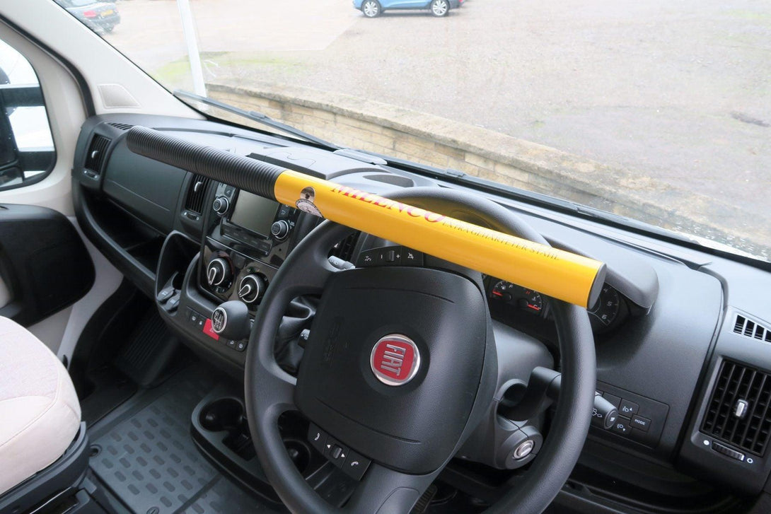 Milenco Commercial High Security Steering Wheel Lock - Sold Secure - Towsure
