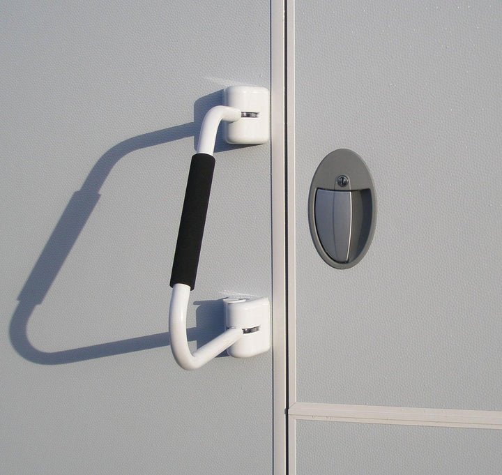 Milenco Security Handrail - See all caravan locks and security at Towsure.