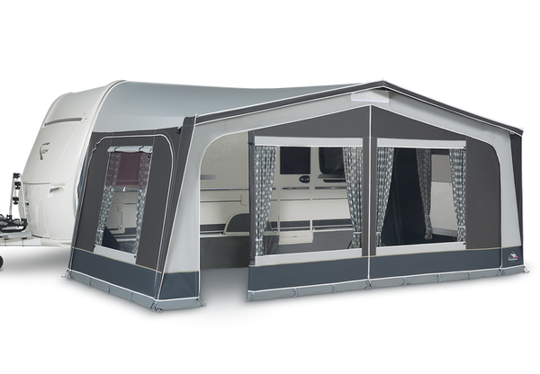 Dorema Monza XL270 Caravan Awning - Charcoal/Grey