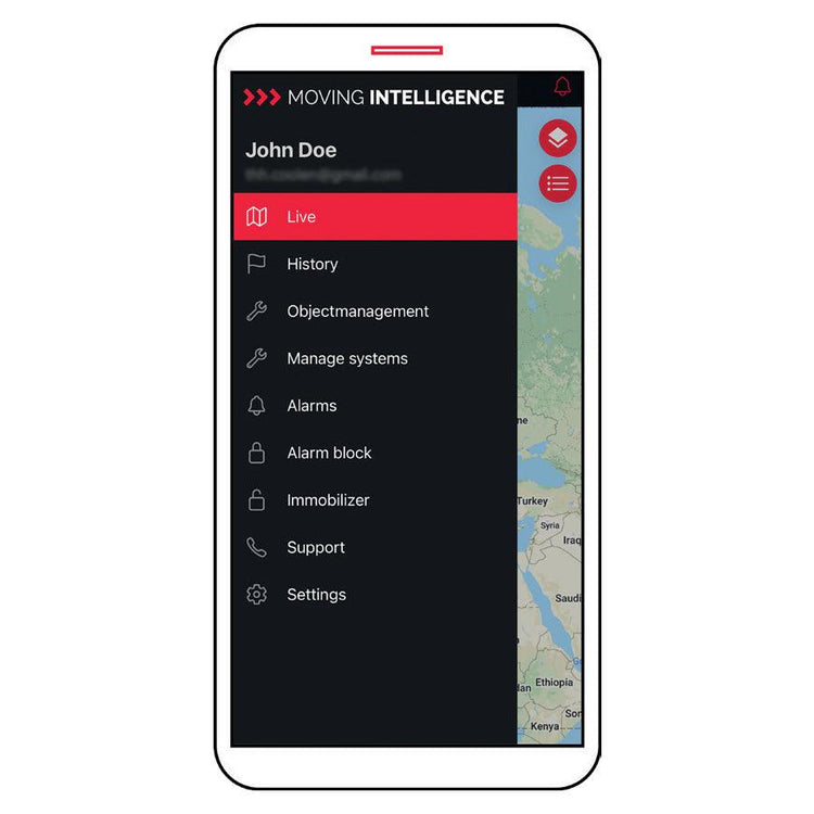 Moving Intelligence MiSentry MI01 Caravan, Campervan & Vehicle Tracker