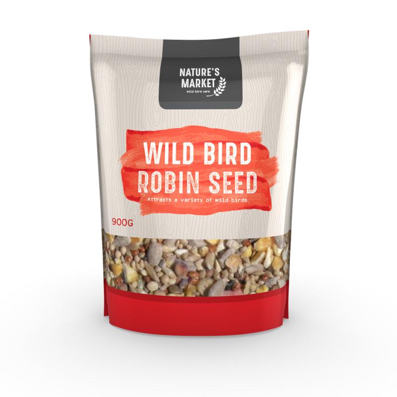 Nature's Market Robin Bird Feed Mix - 0.9kg - Towsure