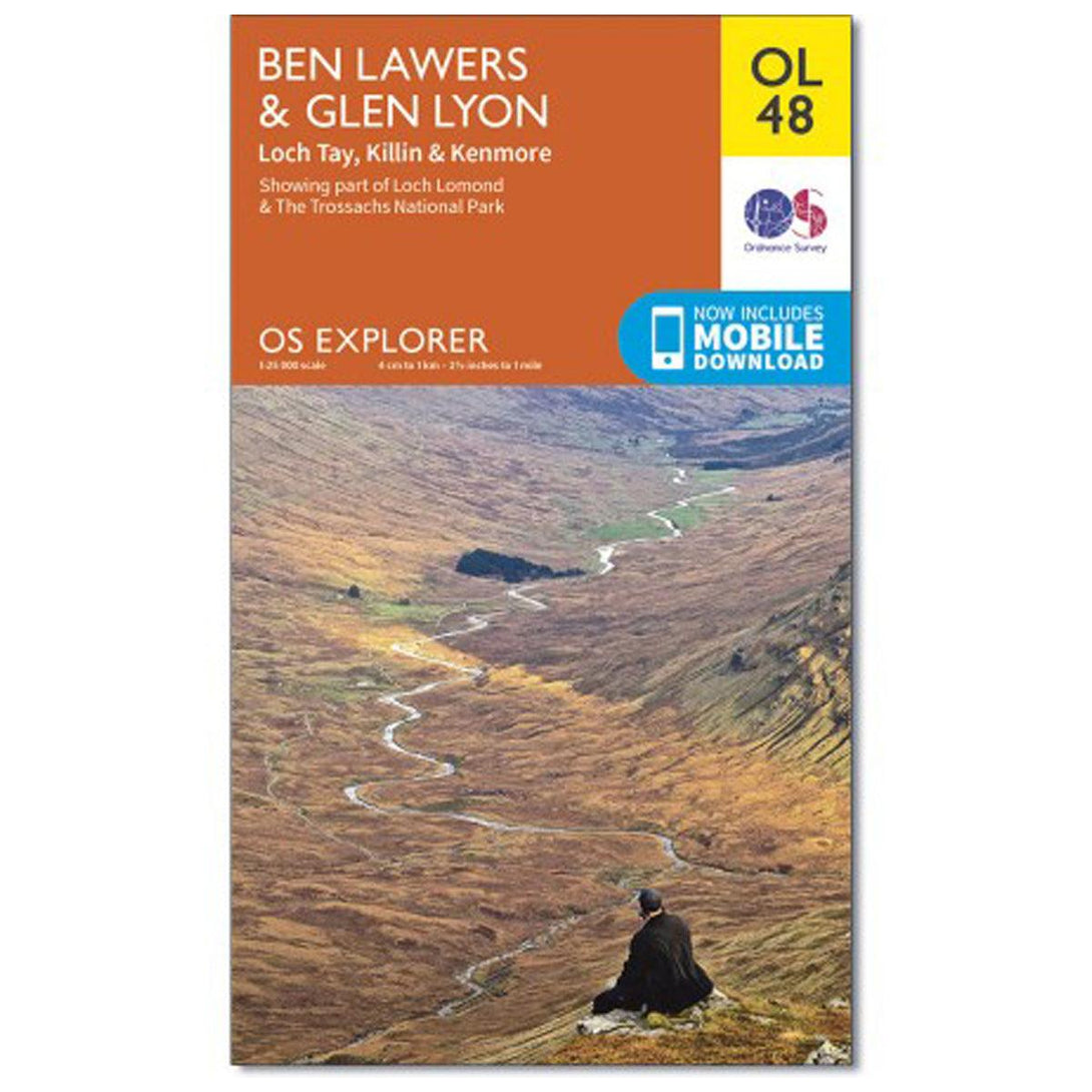 OS Explorer Map 378 - Ben Lawers & Glen Lyon Loch Tay Killin & Kenmore - Towsure