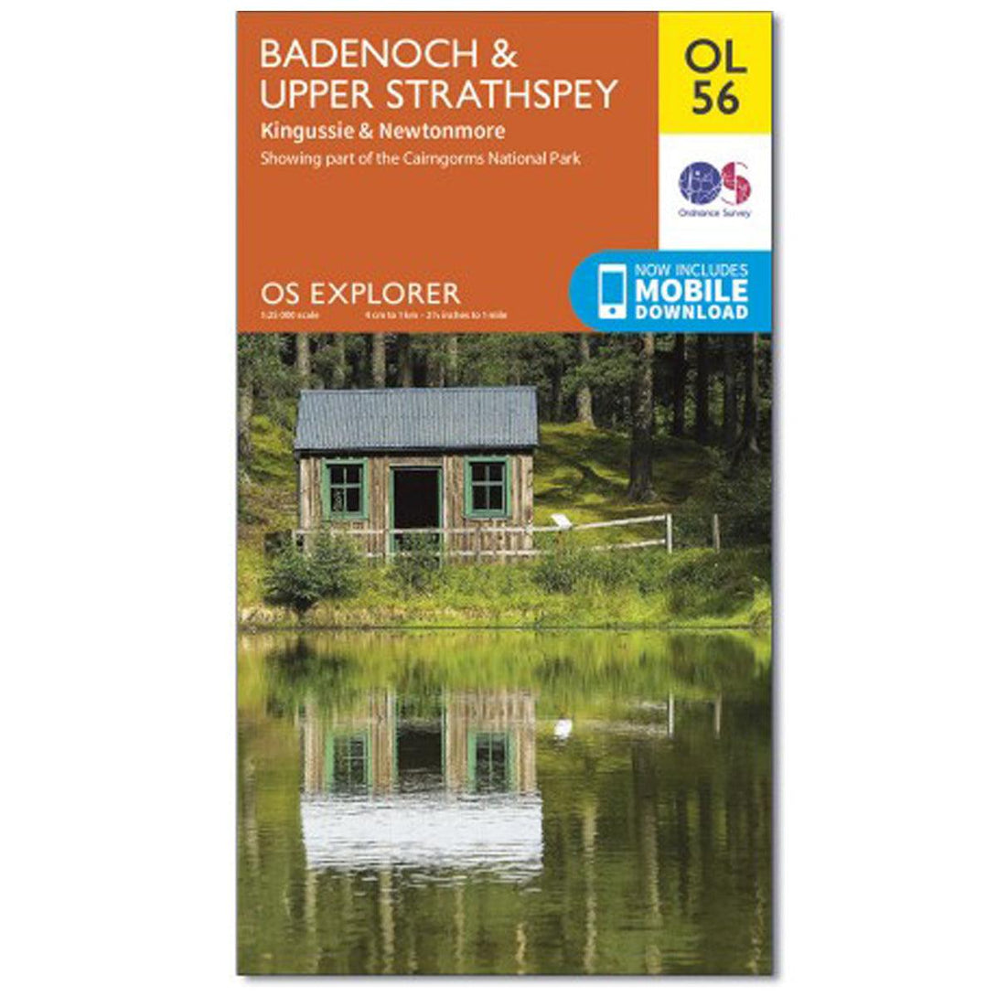 OS Explorer Map 402 - Badenoch & Upper Strathspey Kingussie & Newtonmore - Towsure