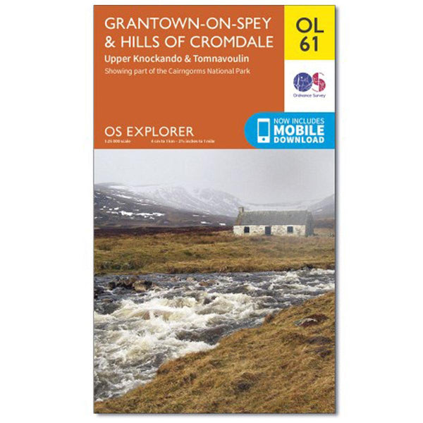 OS Explorer Map 419 - Grantown-on-Spey & Hills of Cromdale Upper Knockando & Tomnavoulin - Towsure