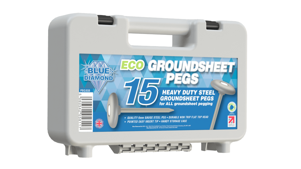 Outdoor Revolution Eco Ground Sheet Pegs - Box of 15 - Towsure