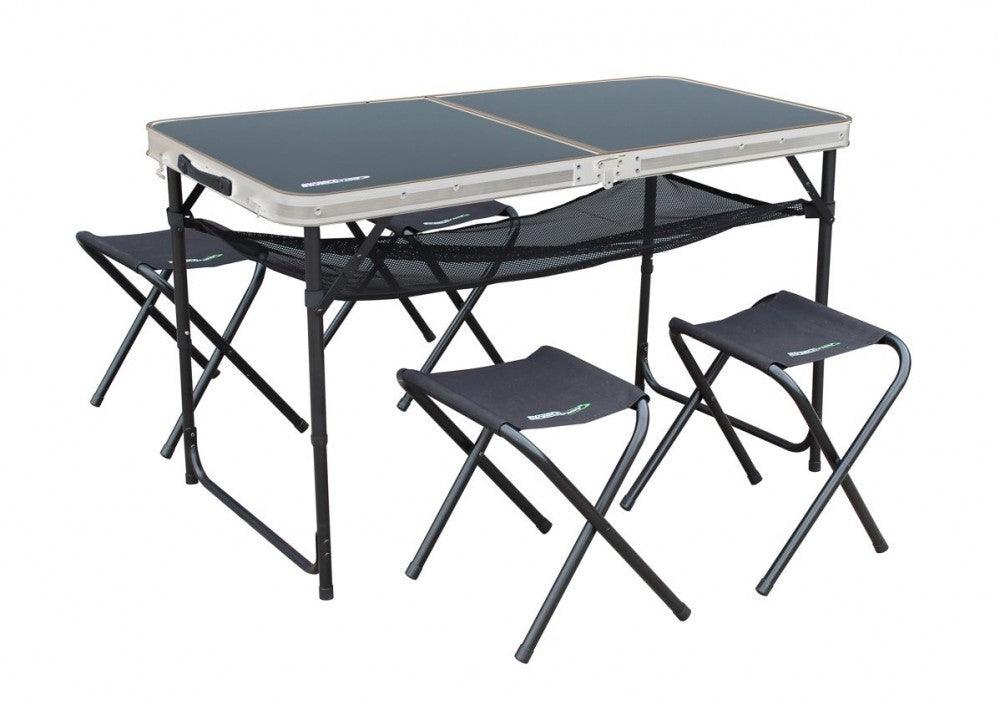 Outdoor Revolution Picnic Table And Tool Set - Aluminium - Towsure