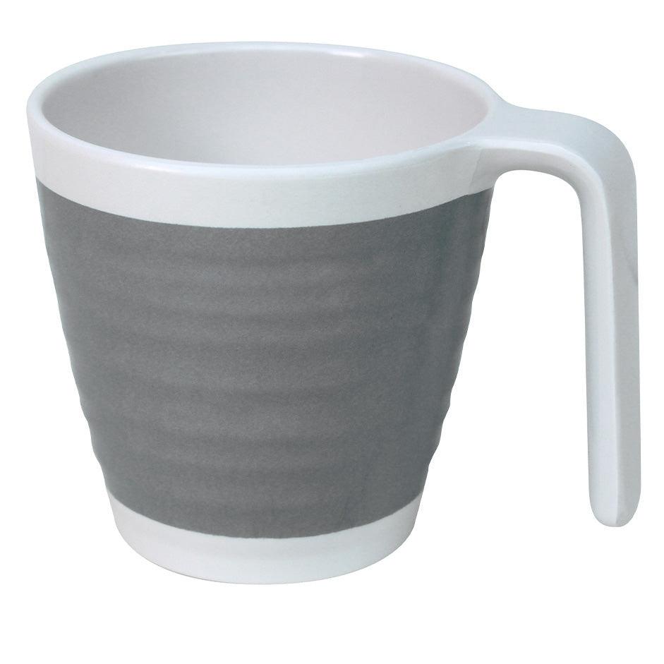 Outdoor Revolution Premium Melamine Mug Set of 4 - Pastel Grey - Towsure