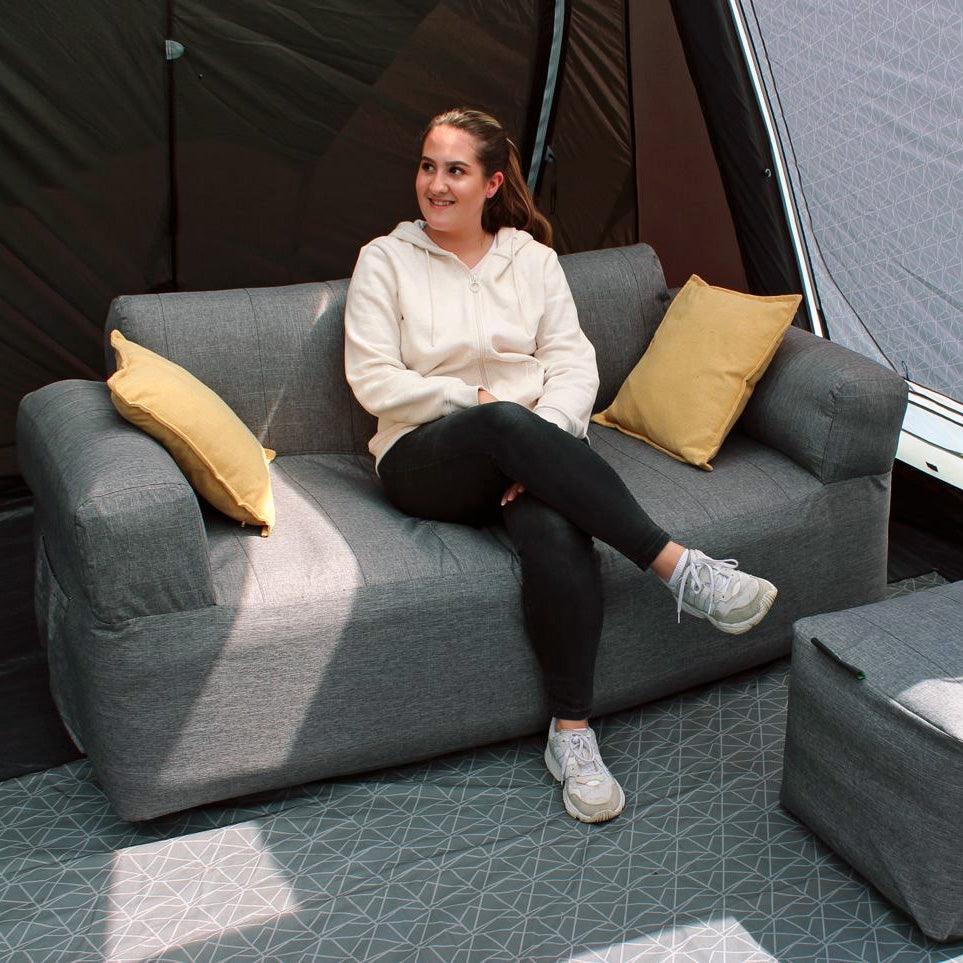 Seater Blow Up Air Couch Inflatable Camping Sofa Inflatable Sofa