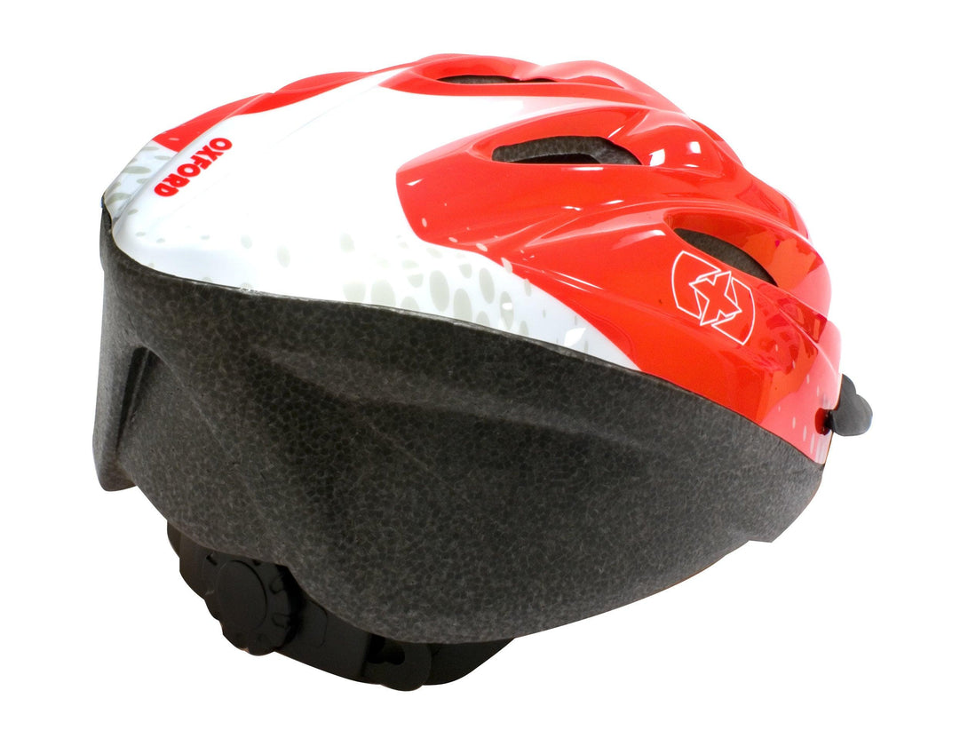 Oxford F15 Hurricane Cycle Helmet - Red - Towsure