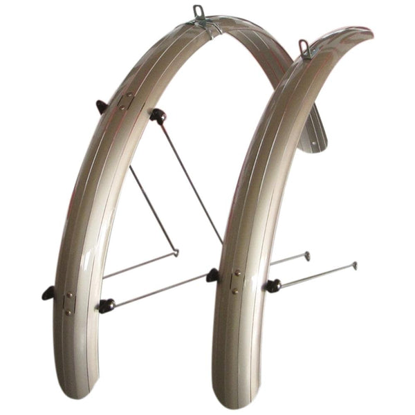 Oxford Mountain Bike Mudguards 26" - Silver