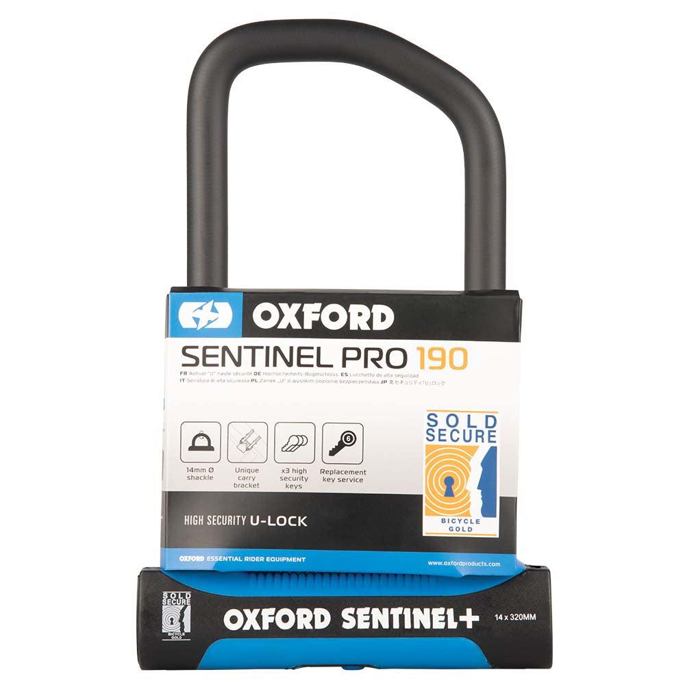 Oxford Sentinel Pro 260 U-Lock - Bicycle Sold Secure Gold - Towsure