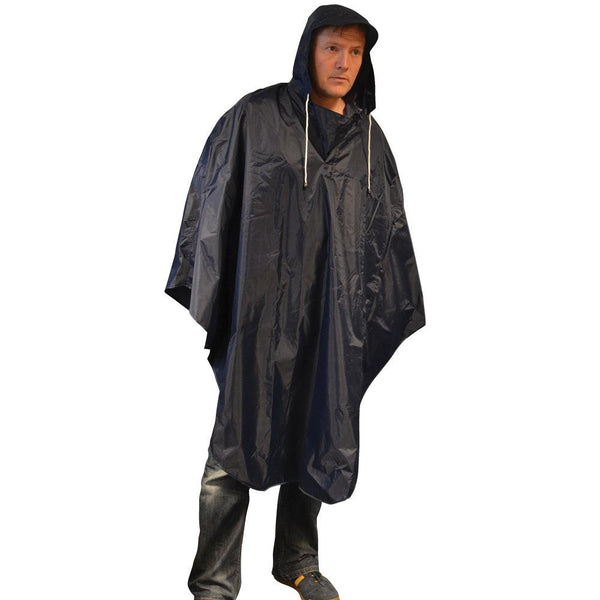 Oxford Waterproof Cycling Cape with Hood - One Size - Towsure