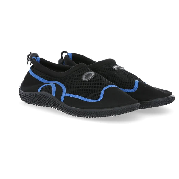 Trespass Unisex Aqua Shoes Paddle -Black/Blue