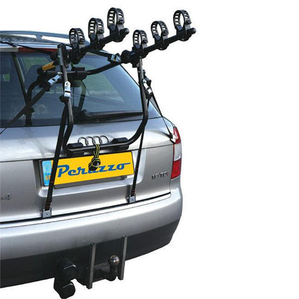 Hitch Mounted Bike Rack For Car 3-Bike Foldable Bicycle Carrier