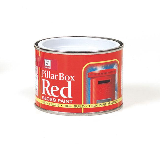 Pillarbox Red Gloss Paint - 200ml - Towsure