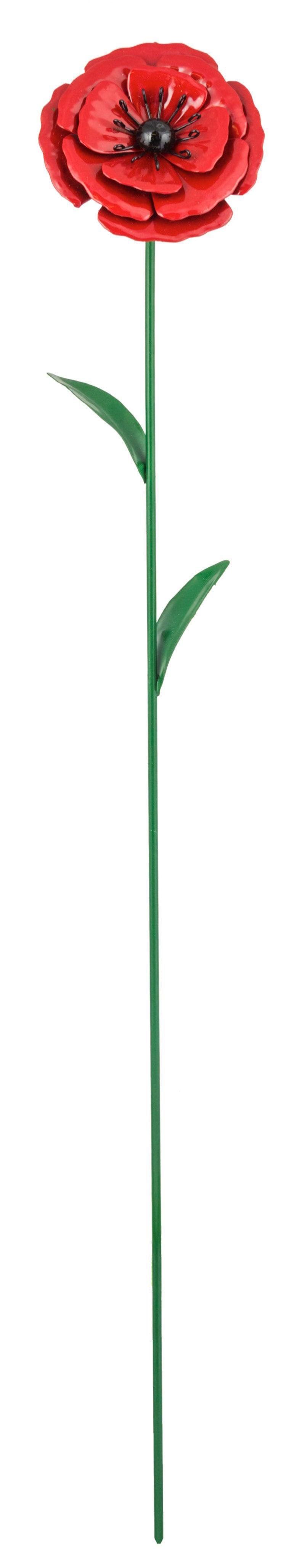 Poppy Flower Mini Stake - Towsure