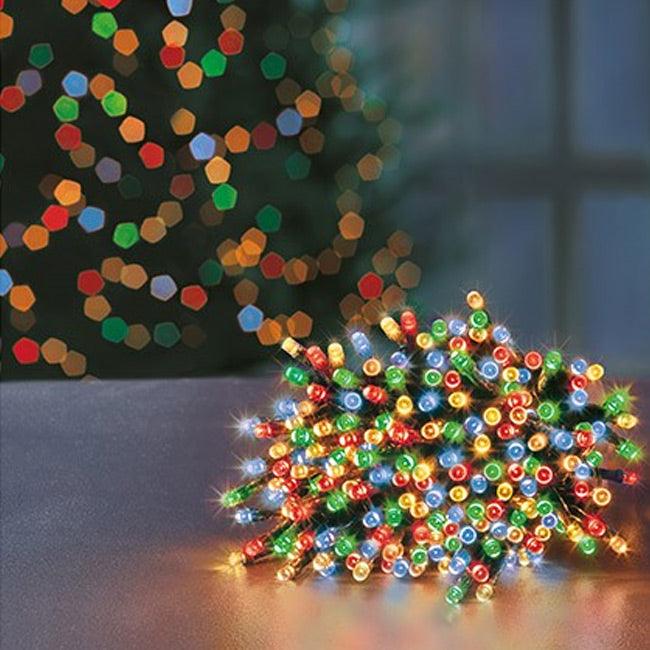 Premier 1000 Multi-Action LED Christmas Lights - Multicoloured - Towsure