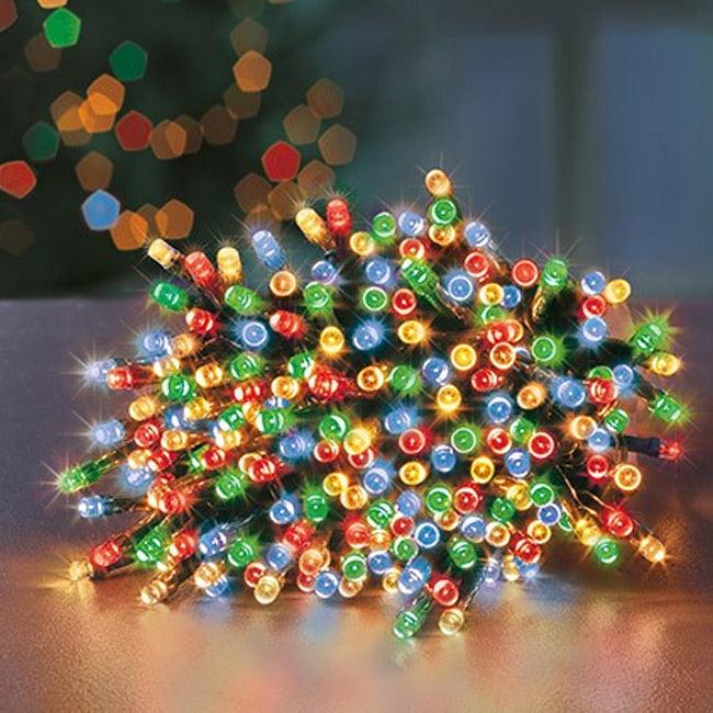 Premier 1000 Multi-Action LED Christmas Lights - Multicoloured - Towsure